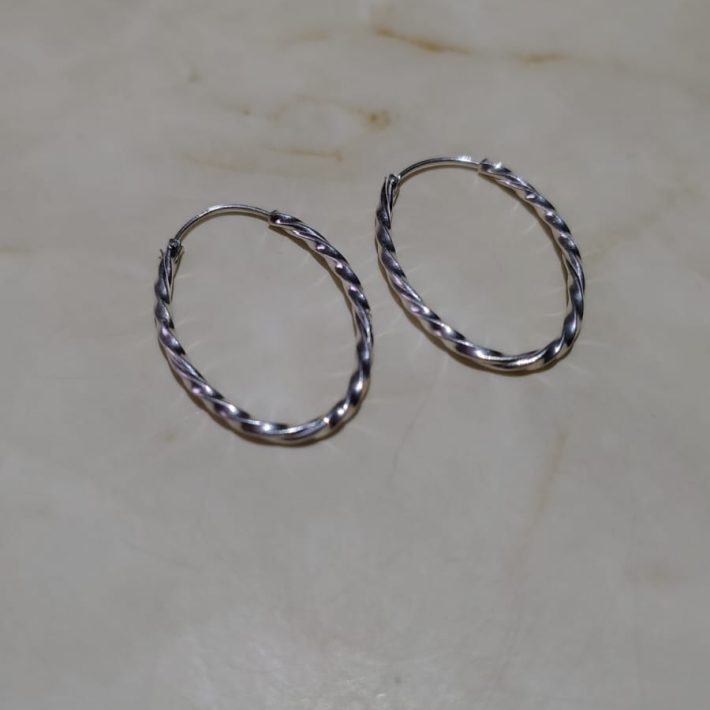 Aro Argolla Ovalado Entorchado