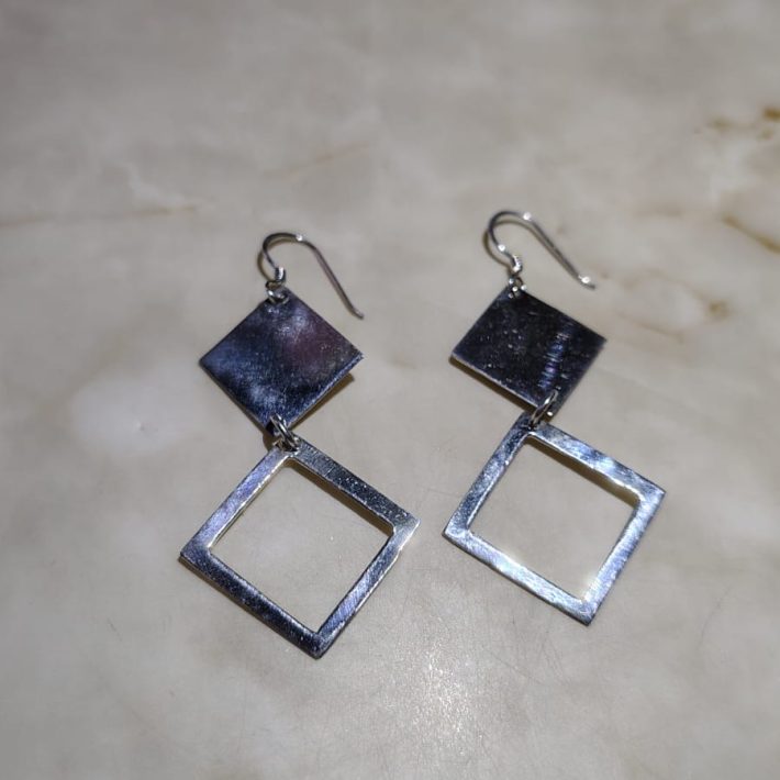 Aros Colgantes Rombos