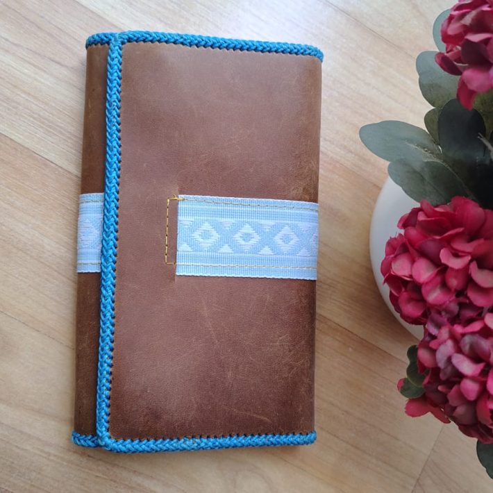 Billetera Cafe Turquesa