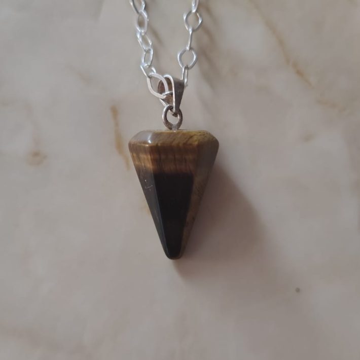 Colgante Péndulo Ojo de Tigre