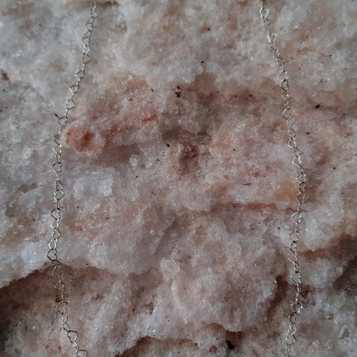 Cadena Eslabon de corazón