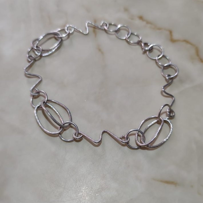 Pulsera Plata 925 Punk