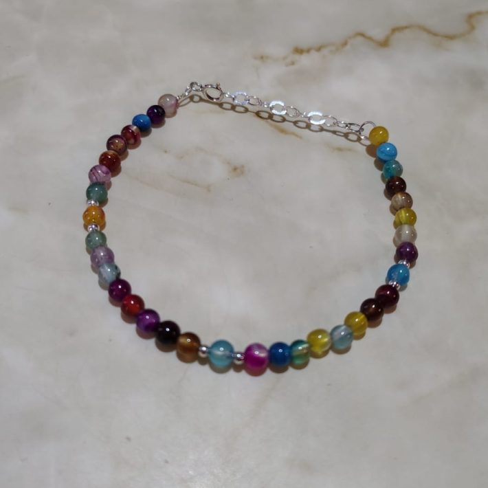 Pulsera Plata 925 Ágata