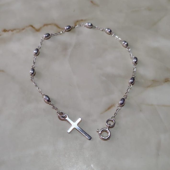 Denario Plata 925 Cruz