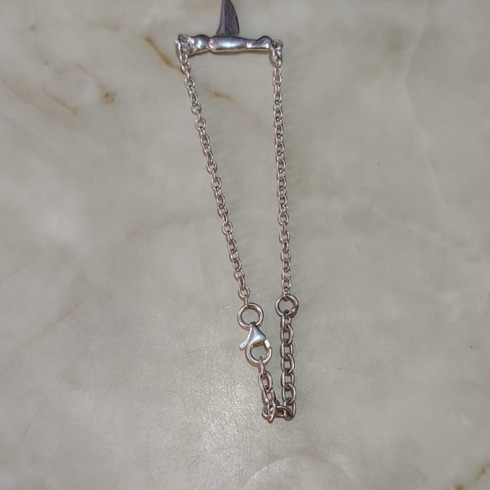 Pulsera Plata 925 Dije Ave