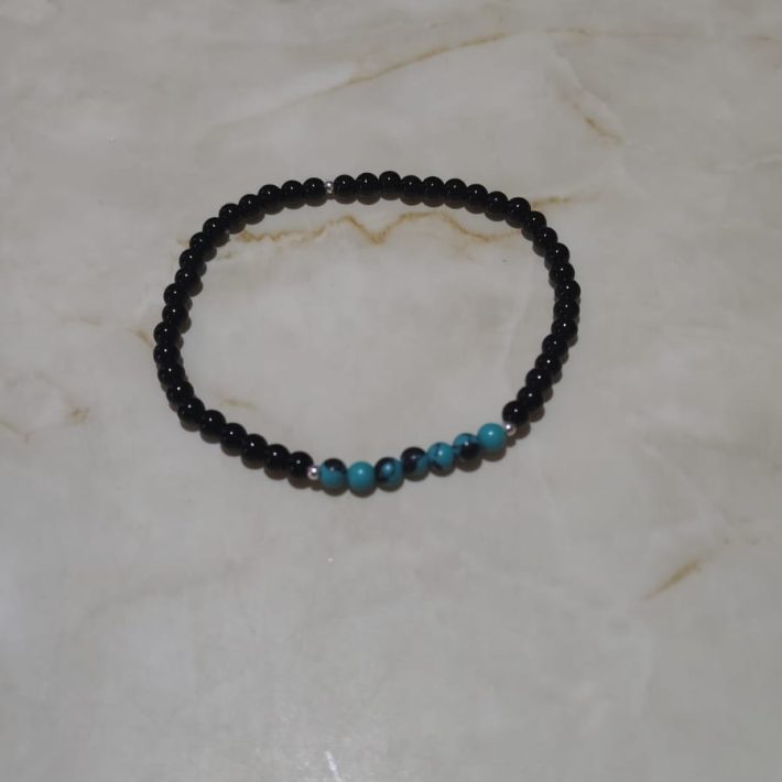 Pulsera Ónix Turquesa Hombre